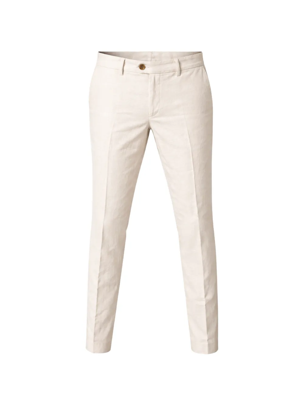 FRANZESE COLLECTION flat-front skinny trousers - Toni neutri