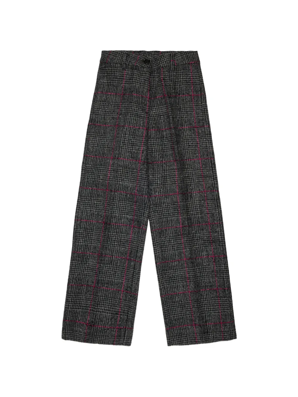 Nº21 Kids Pantaloni a quadri - Grigio