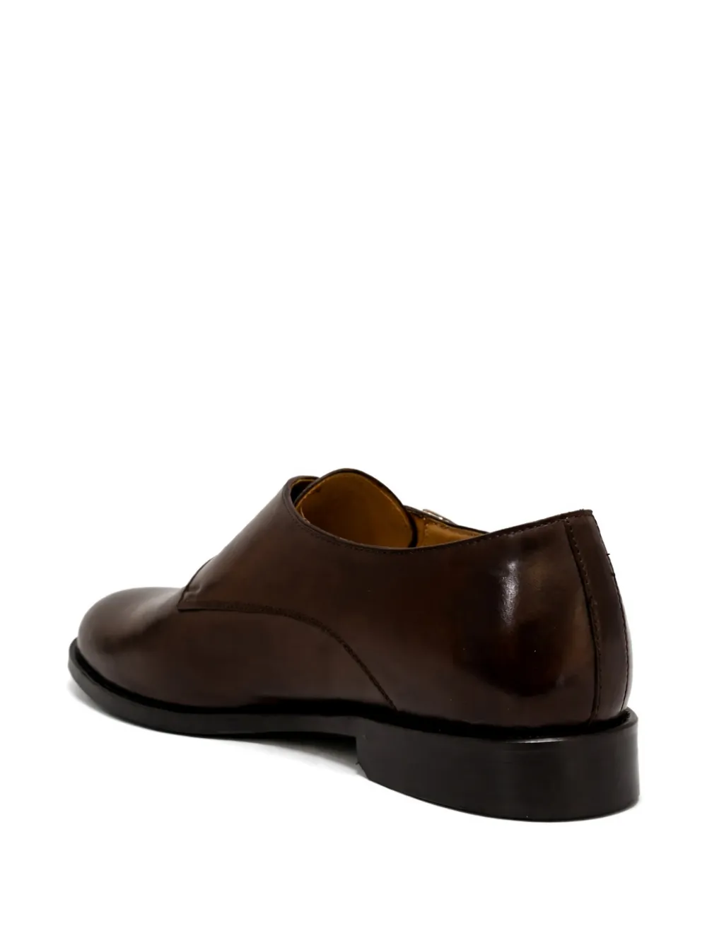 FRANZESE COLLECTION Silvio Berlusconi double-buckle monk shoes Bruin