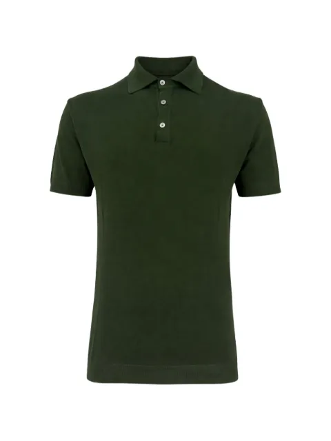 FRANZESE COLLECTION Gossip ribbed-trim polo shirt