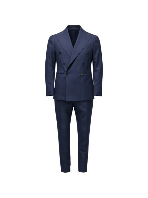 FRANZESE COLLECTION Beckham pinstriped double-breasted suit