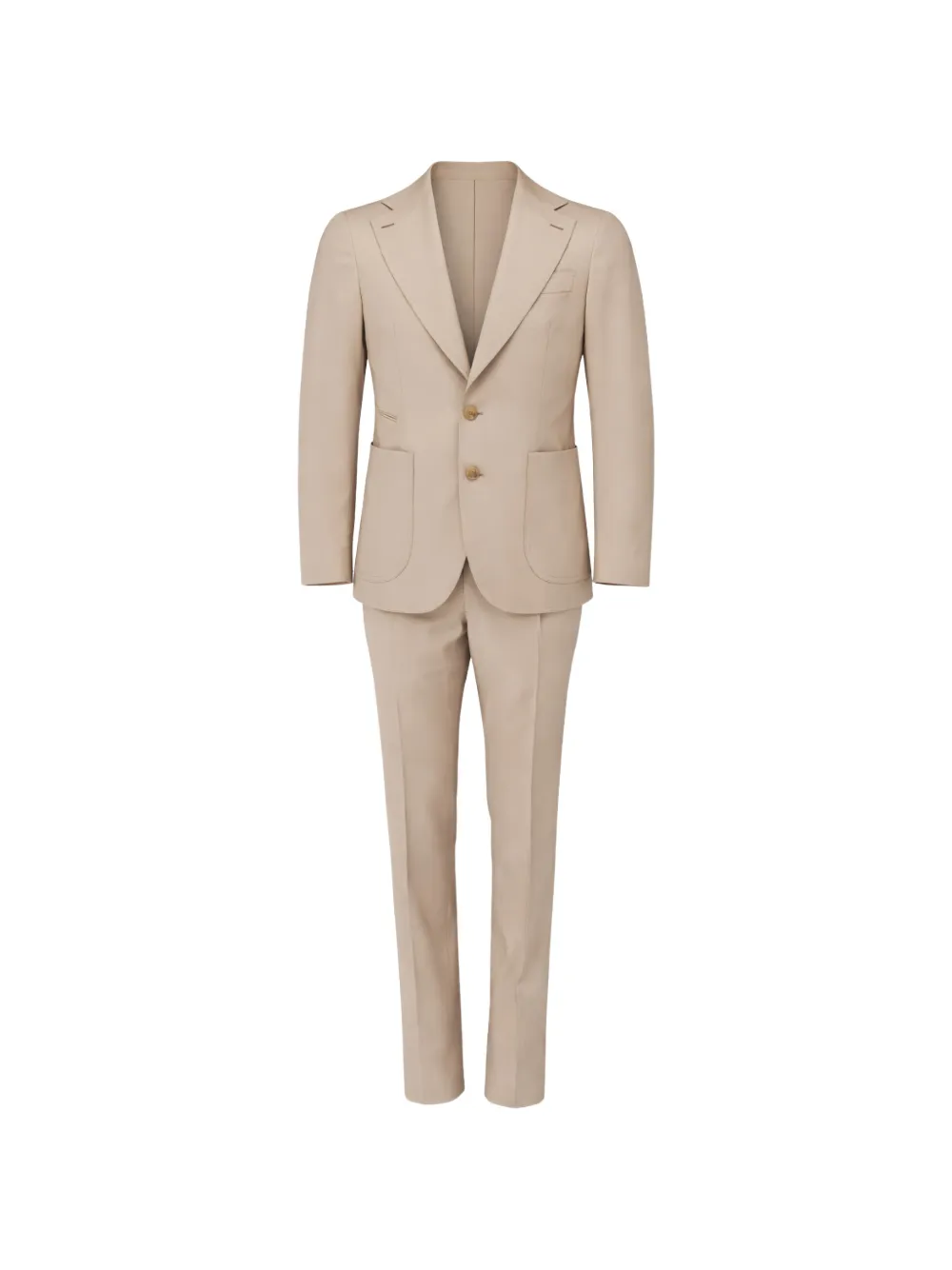 FRANZESE COLLECTION Stefano De Martino single-breasted suit - Toni neutri