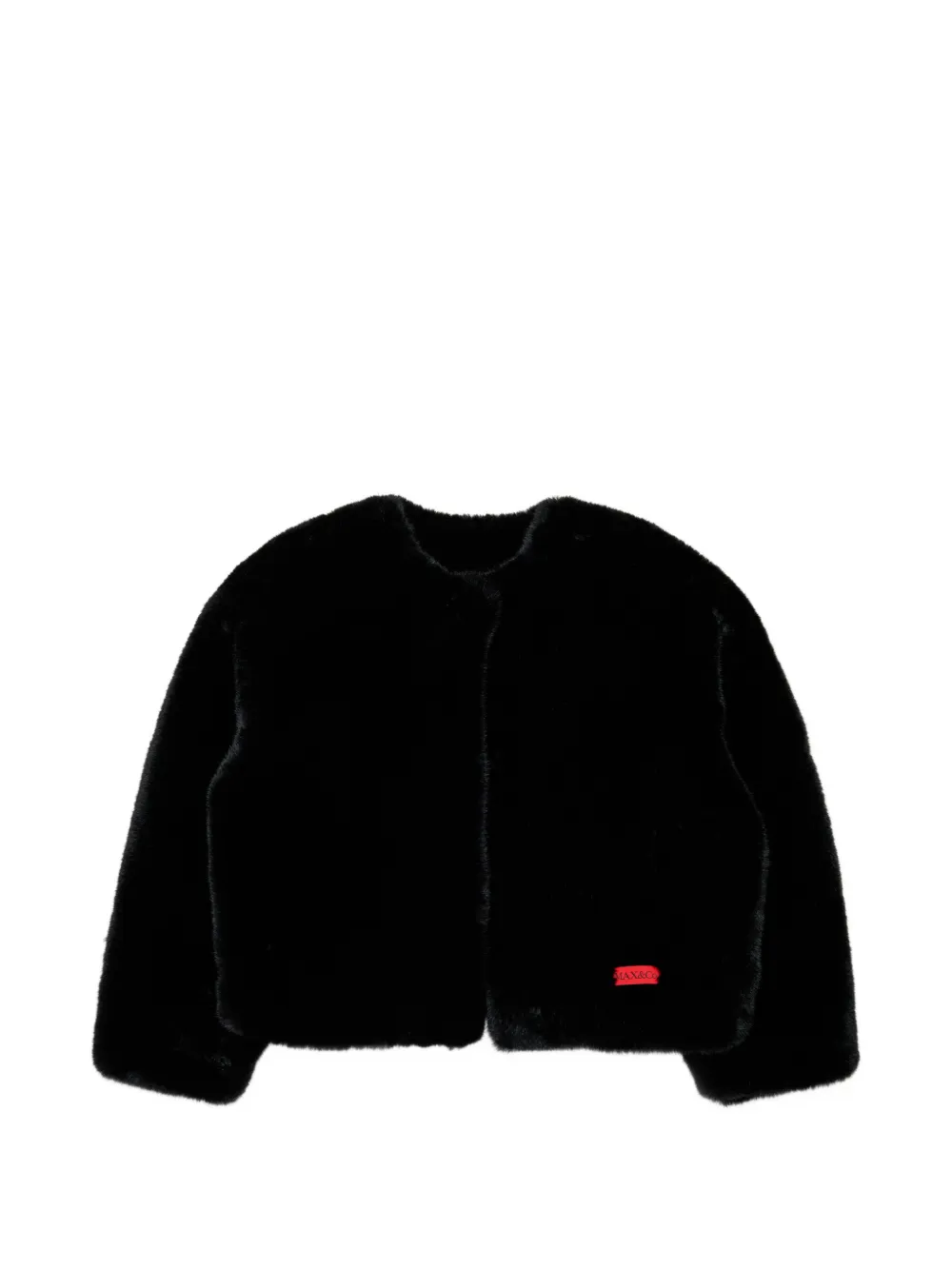 MAX&Co. Kids Cappotto con zip - Nero
