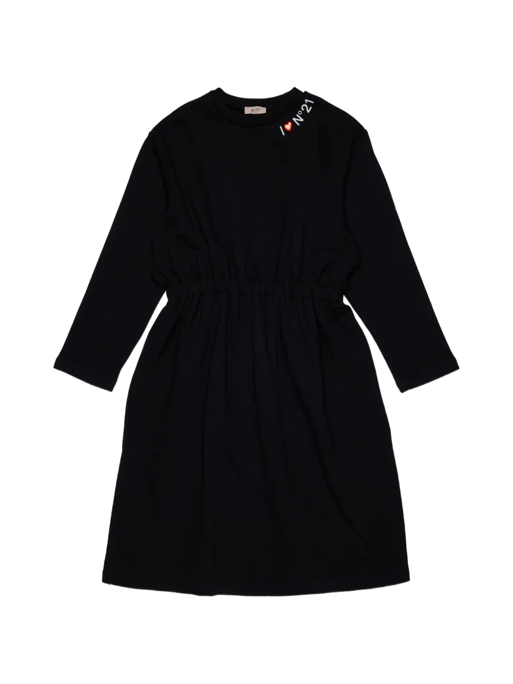 Nº21 Kids Abito con coulisse - Nero