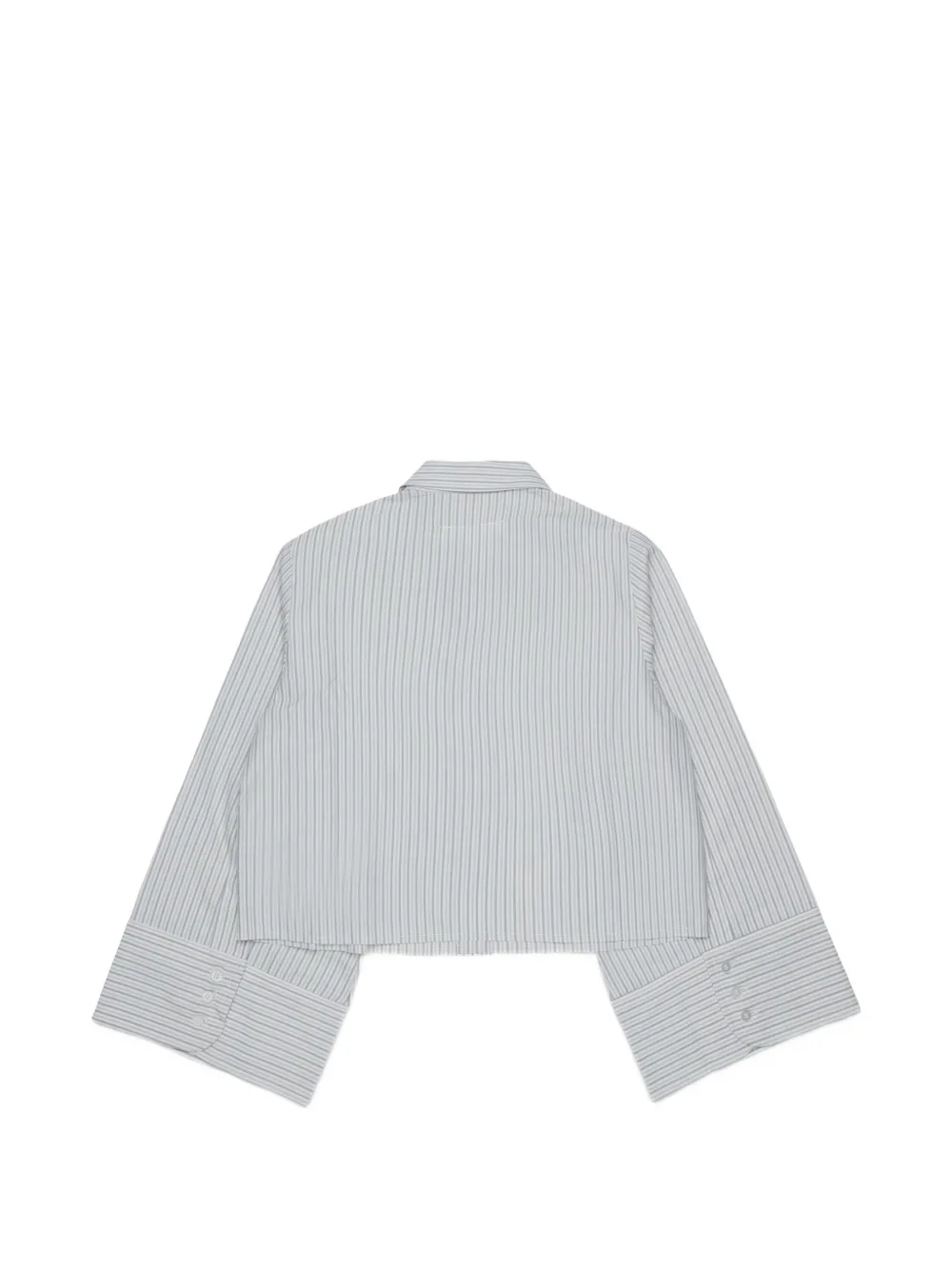 MM6 Maison Margiela Kids Gestreept shirt Wit