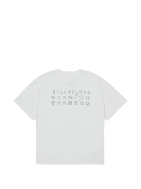 MM6 Maison Margiela Kids logo-print T-shirt