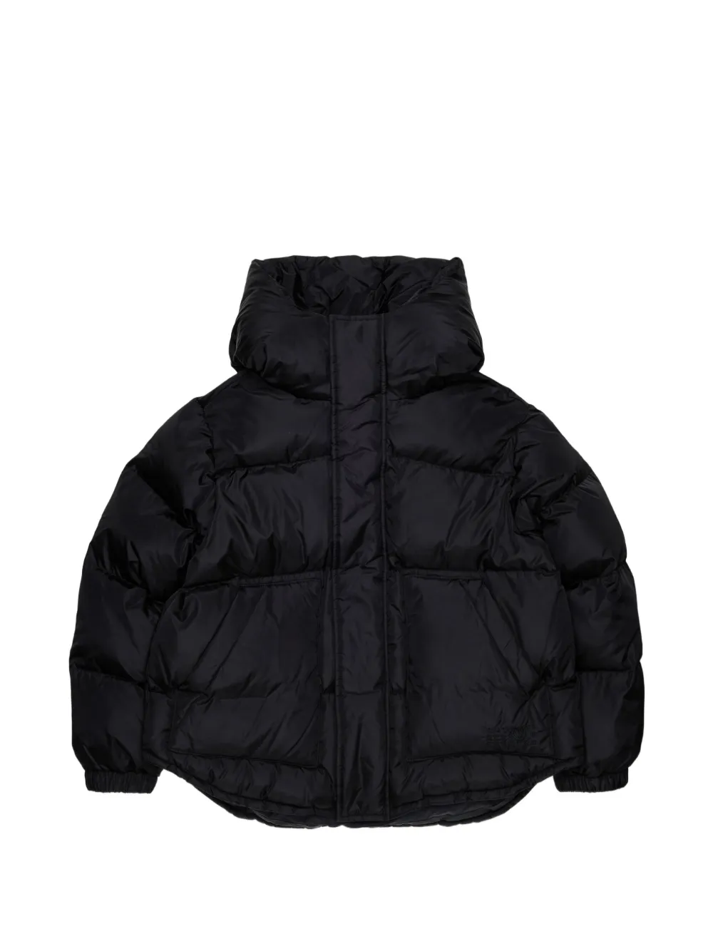 MM6 Maison Margiela Kids Piumino trapuntato con cappuccio - Nero