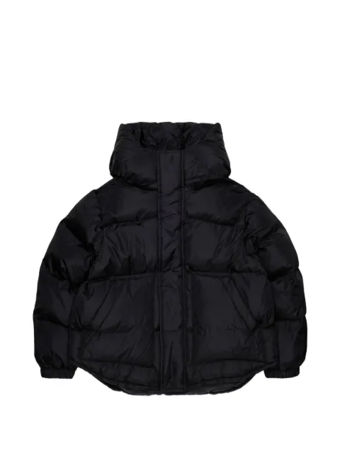 MM6 Maison Margiela Kids quilted hooded padded jacket