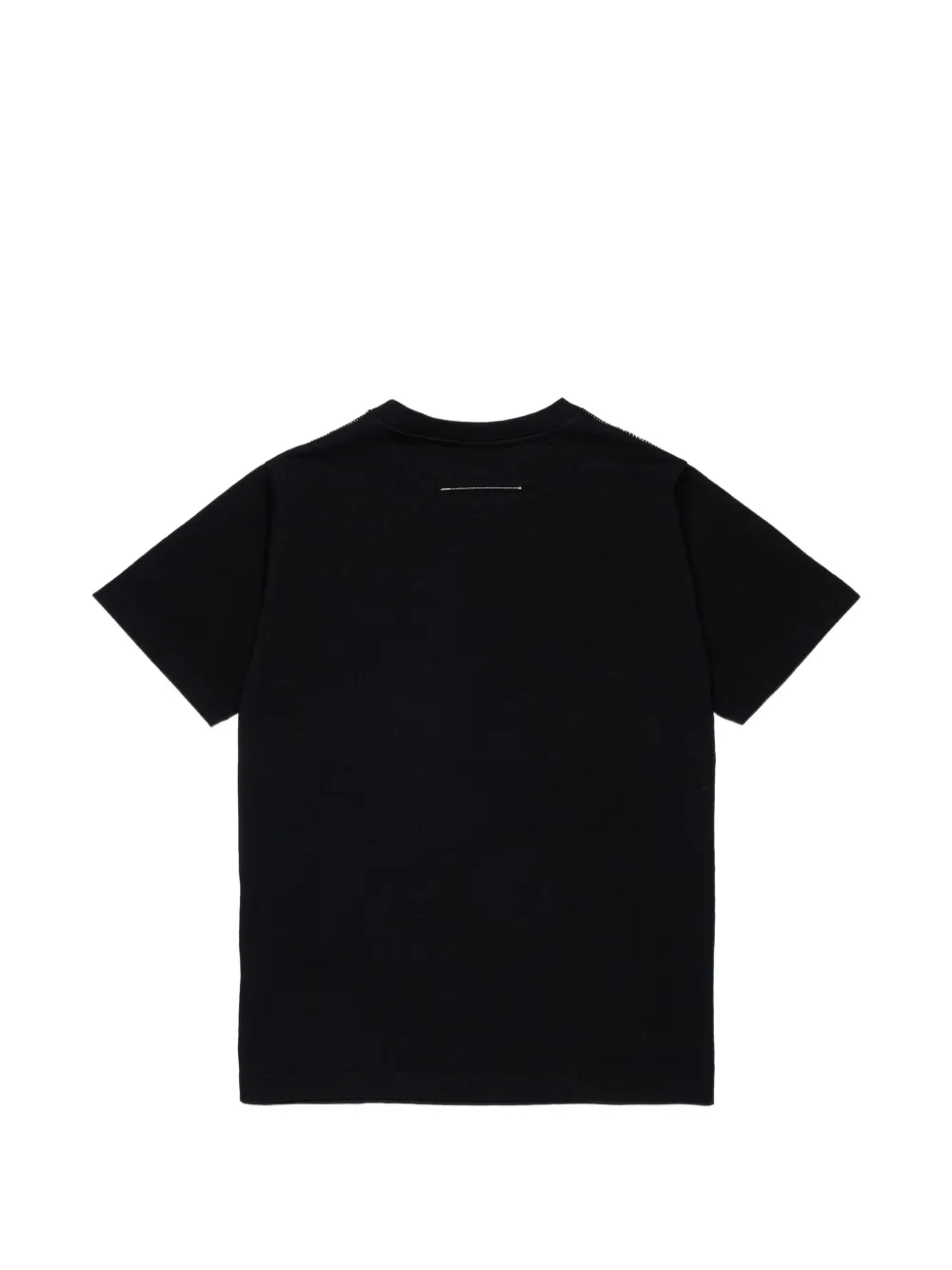 MM6 Maison Margiela Kids T-shirt met logopatch Zwart