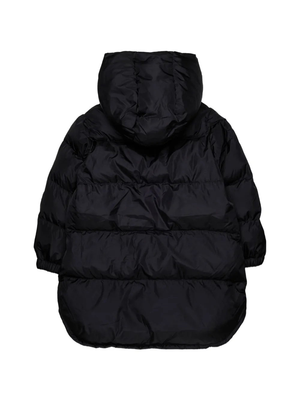 MM6 Maison Margiela Kids Gewatteerd jack met capuchon Zwart