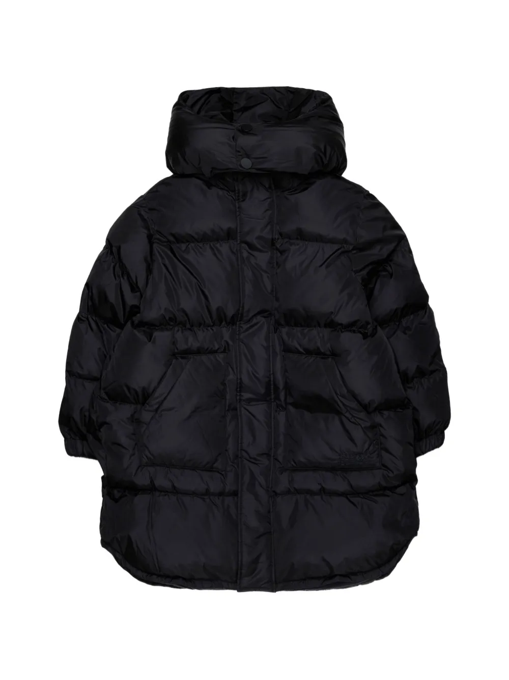 MM6 Maison Margiela Kids Piumino con cappuccio - Nero