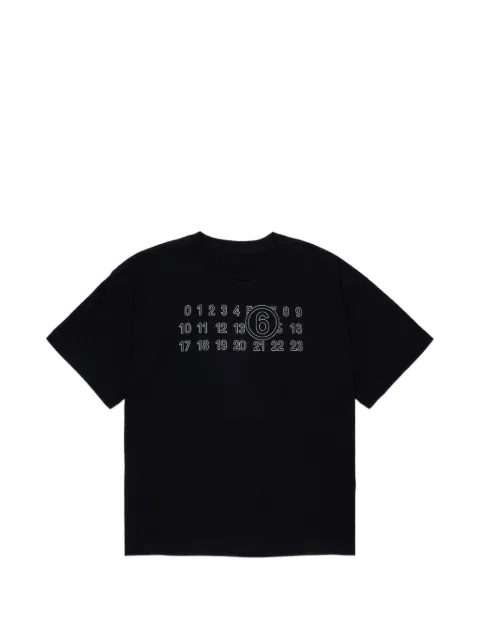 MM6 Maison Margiela Kids logo-print T-shirt