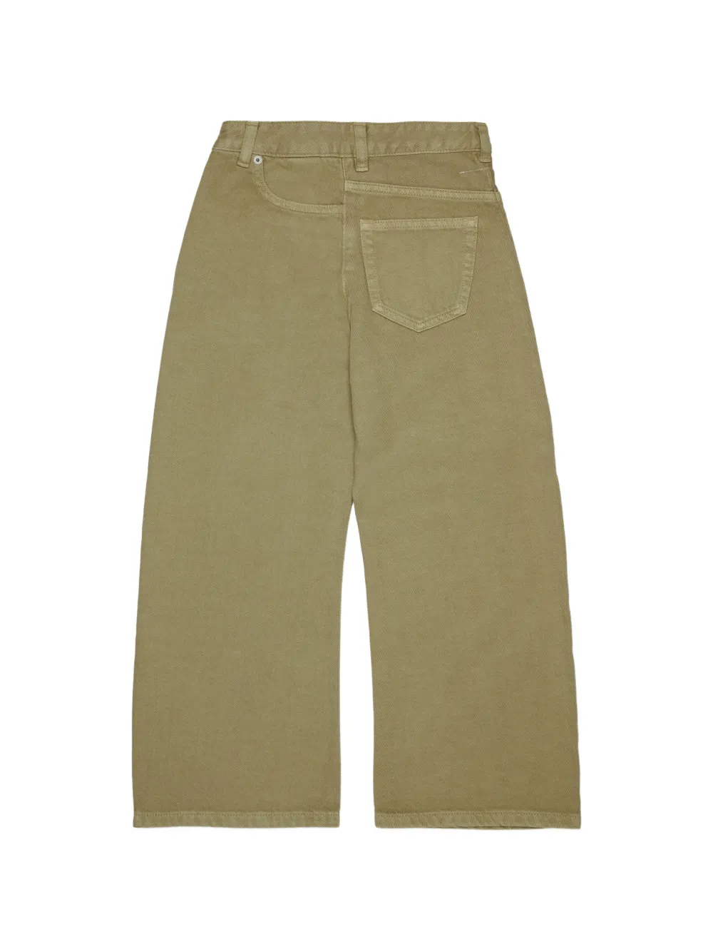MM6 Maison Margiela Kids Straight jeans Groen