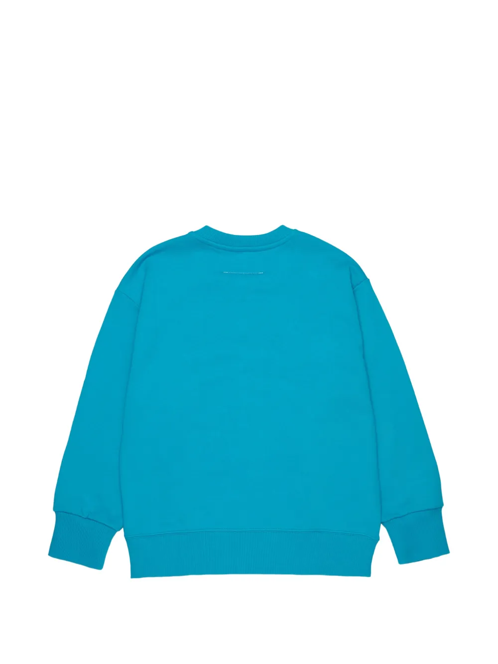 MM6 Maison Margiela Kids Sweater met logopatch Blauw