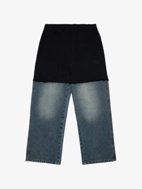 MM6 Maison Margiela Kids panelled jeans