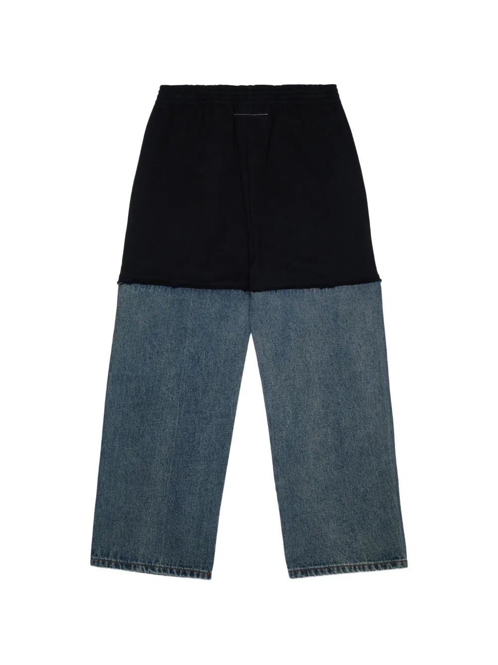 MM6 Maison Margiela Kids Jeans met vlakken Blauw