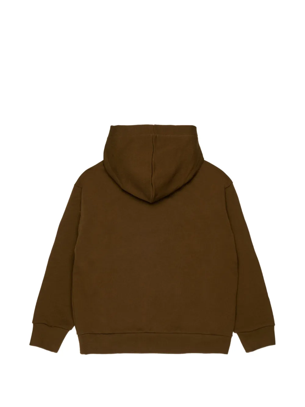Marni Kids Hoodie met logoprint Bruin