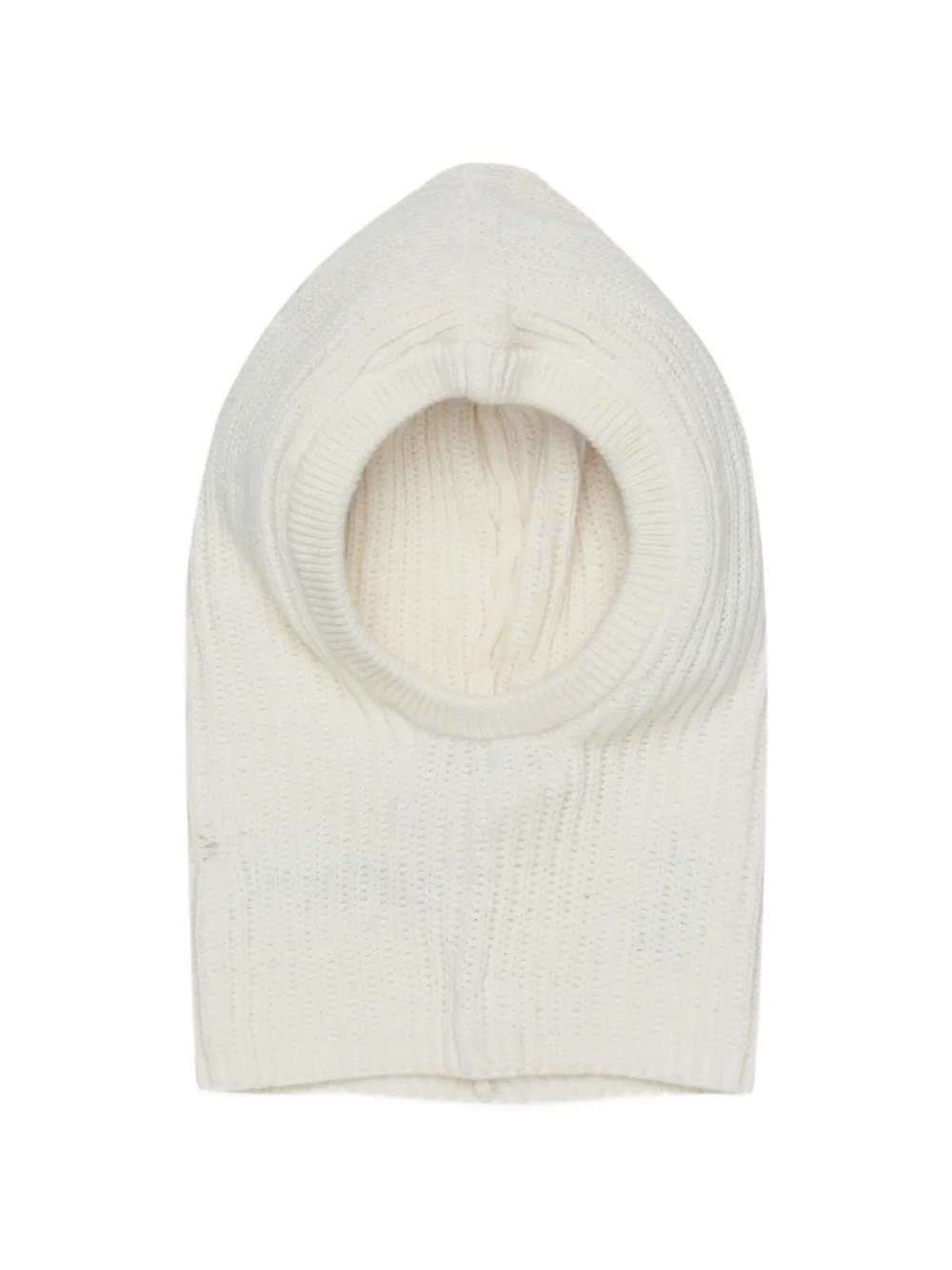 MM6 Maison Margiela Kids ribbed balaclava - Neutrals