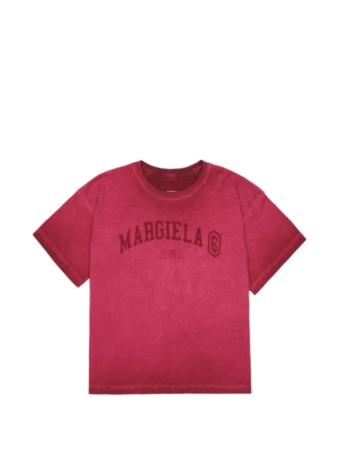 MM6 Maison Margiela Kids logo-print T-shirt
