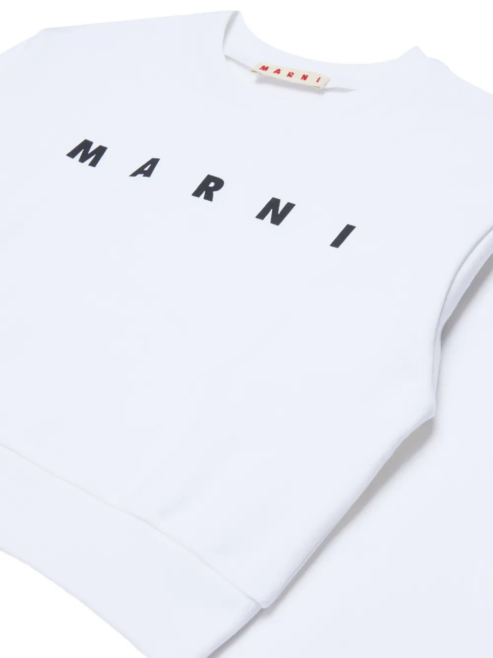 Marni Kids Trui met logoprint Wit