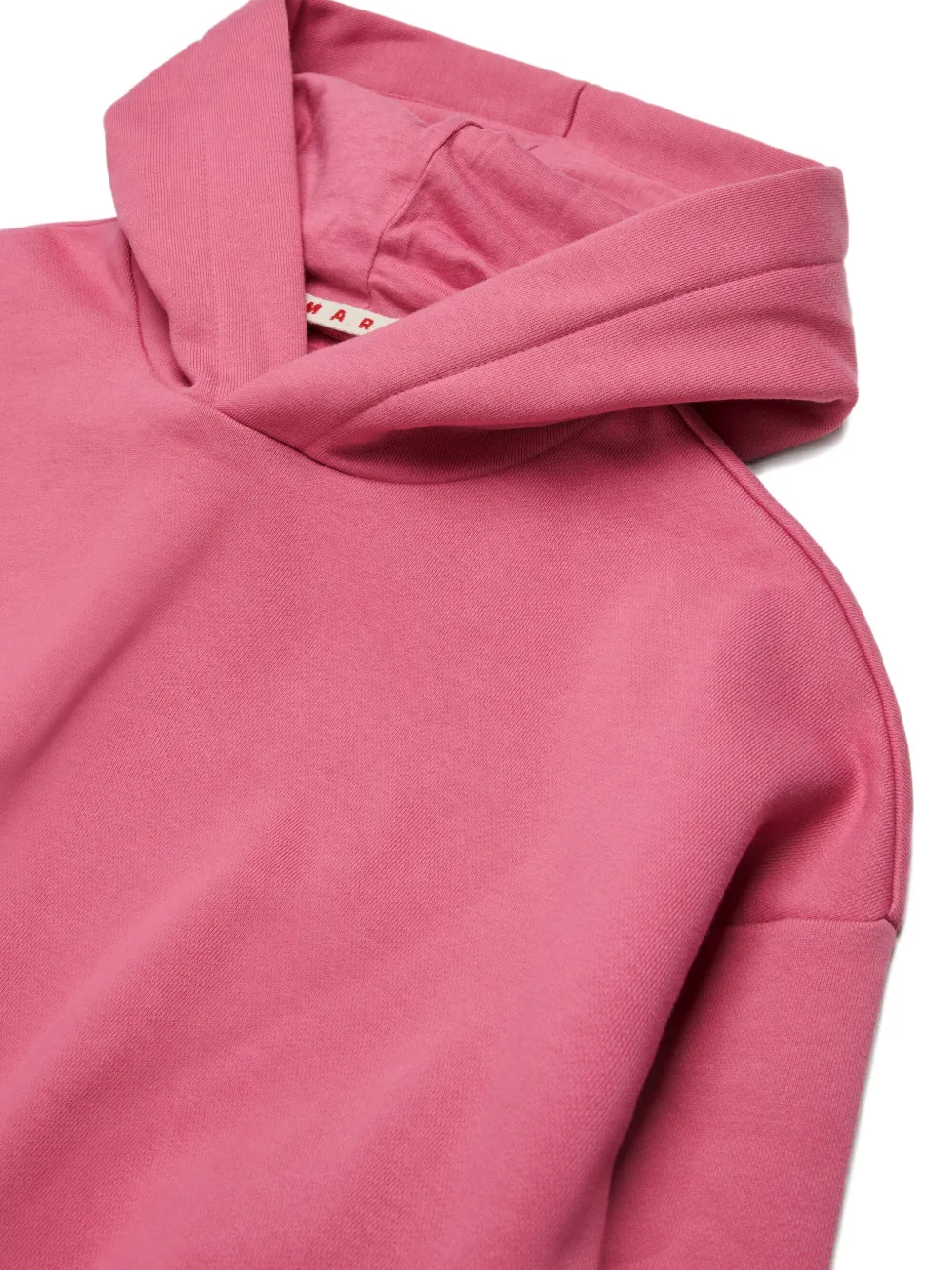 Marni Kids Cropped hoodie Roze