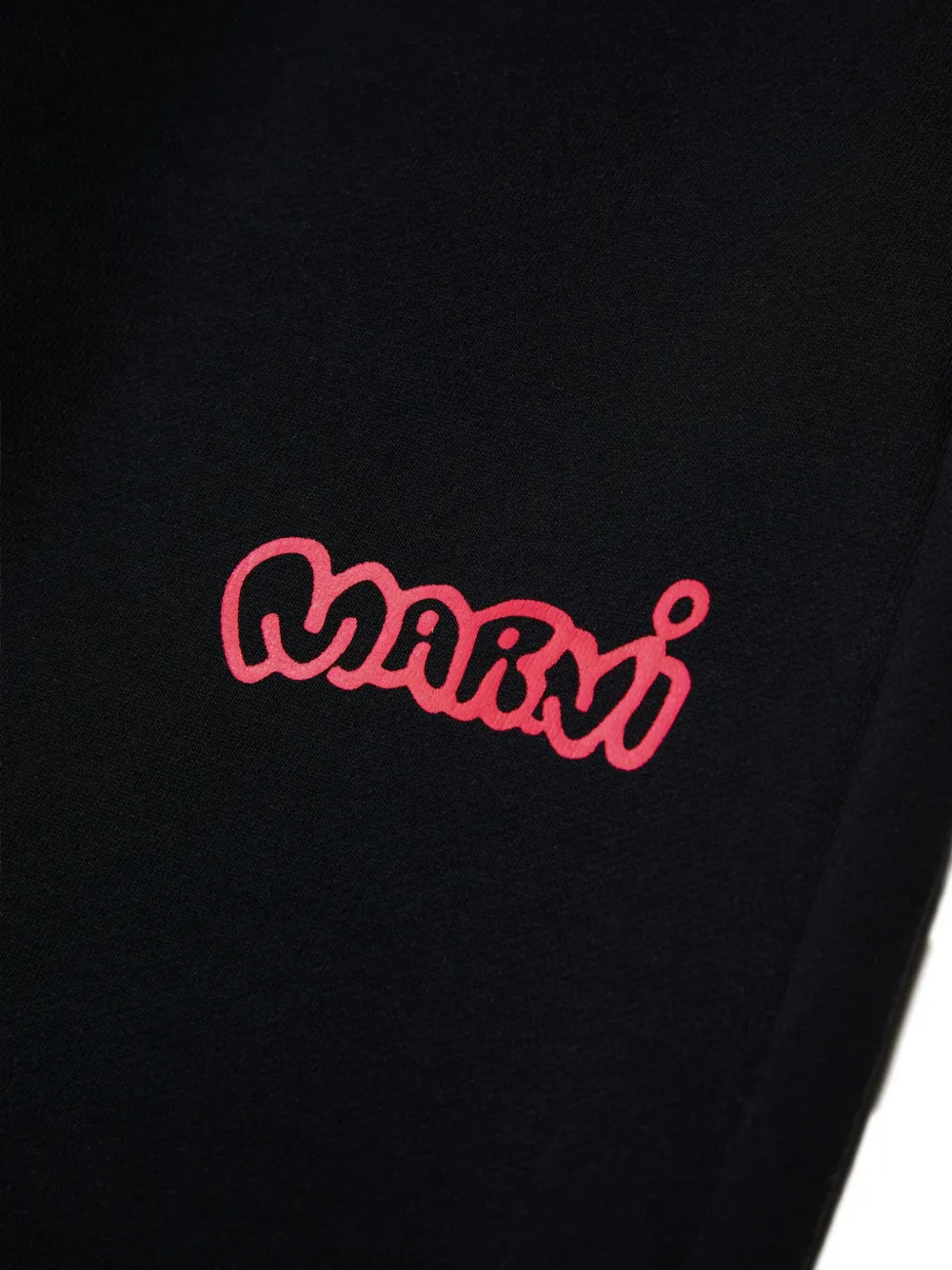 Marni Kids Trainingsbroek met logoprint Zwart