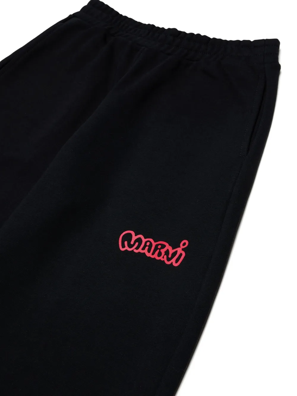 Marni Kids Trainingsbroek met logoprint Zwart