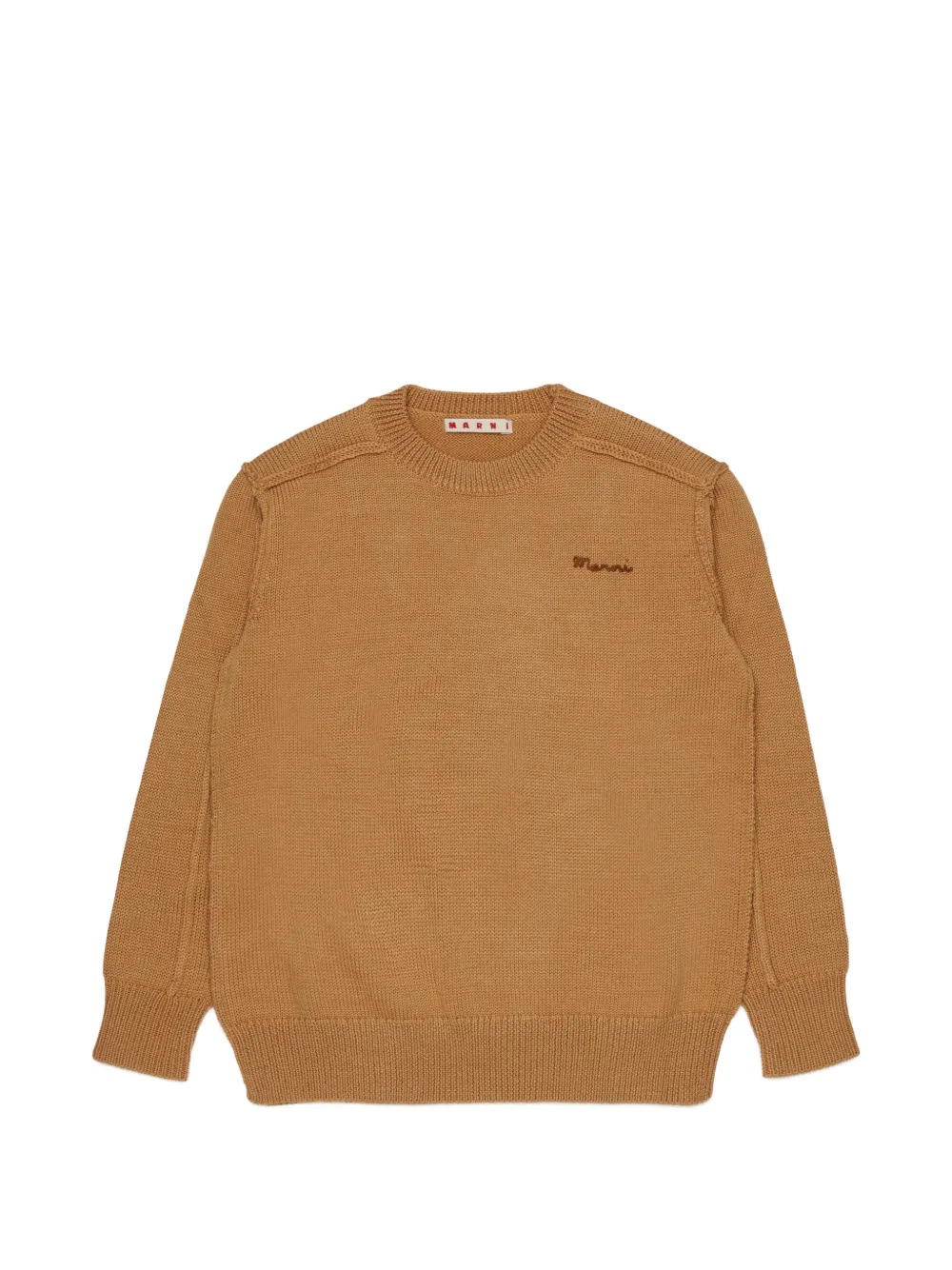 Marni Kids Maglione con ricamo - Toni neutri