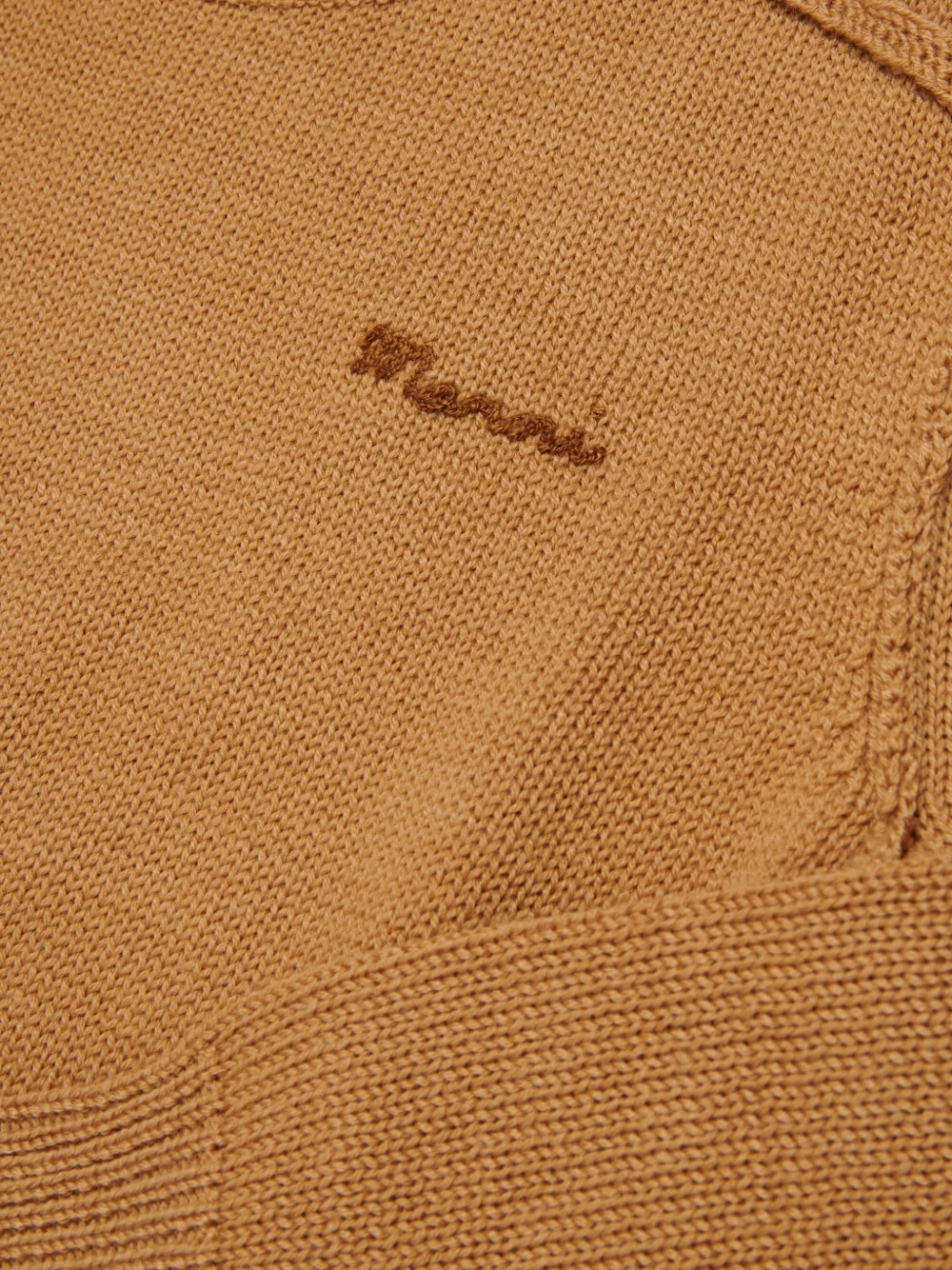 Marni Kids Trui met geborduurd logo Beige