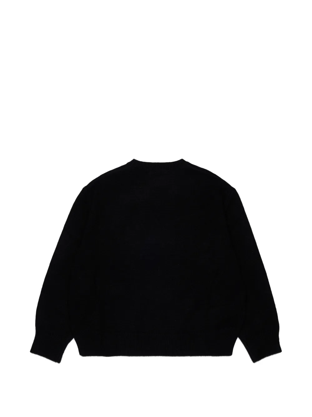 Marni Kids Sweater met print en ronde hals Zwart