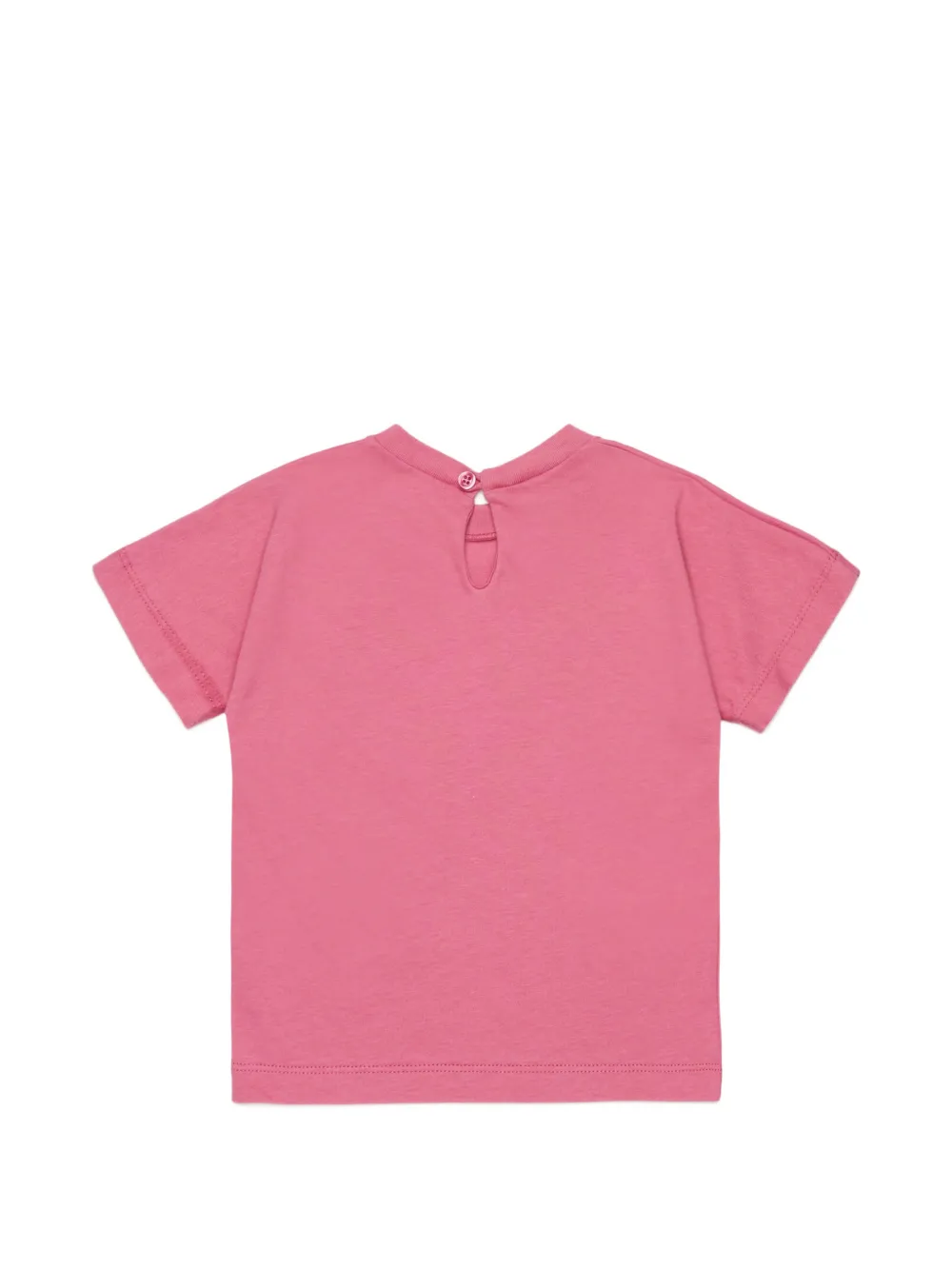 Marni Kids T-shirt met geborduurd logo Roze