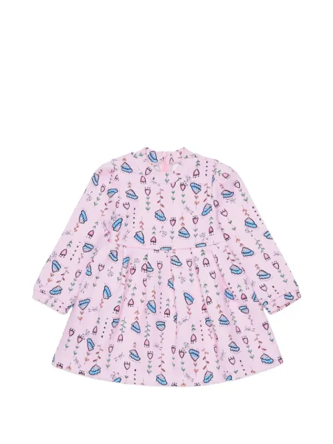 Marni Kids floral-pattern mini dress