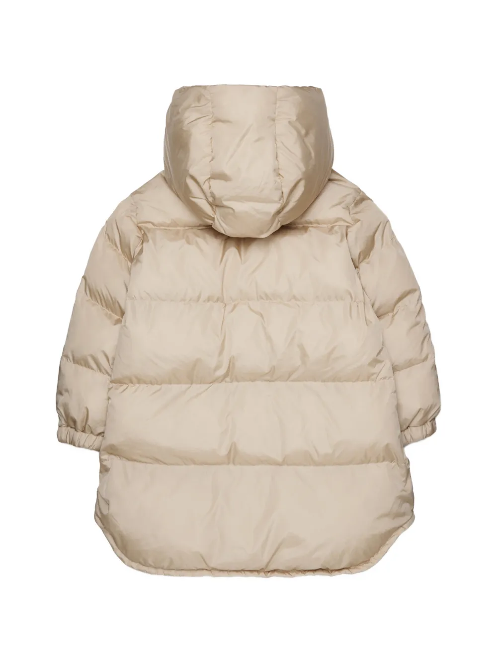MM6 Maison Margiela Kids Donsjas met capuchon Beige