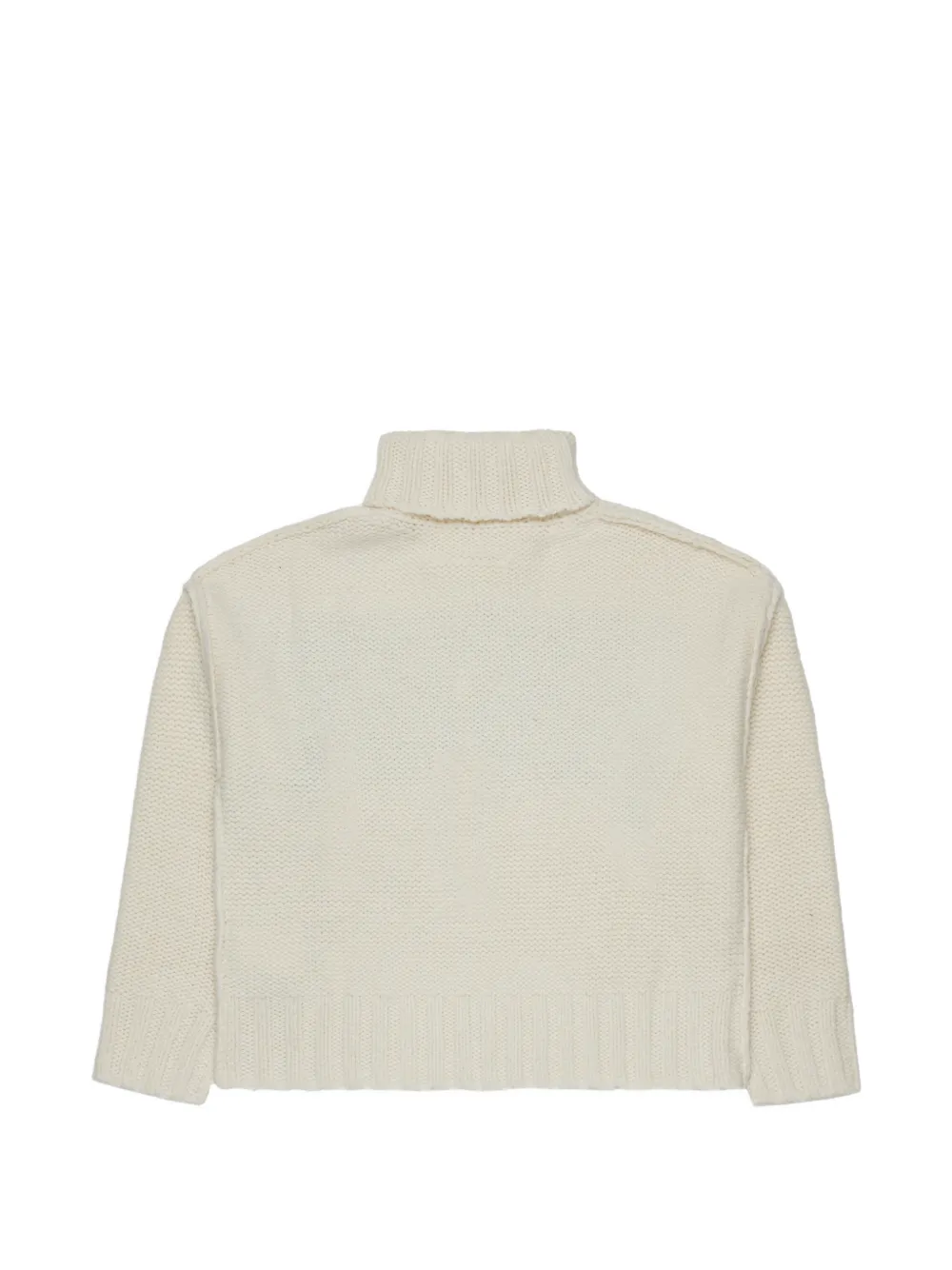 MM6 Maison Margiela Kids Coltrui met logo Beige