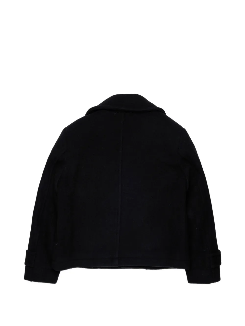 MM6 Maison Margiela Kids Jas met dubbele rij knopen Zwart