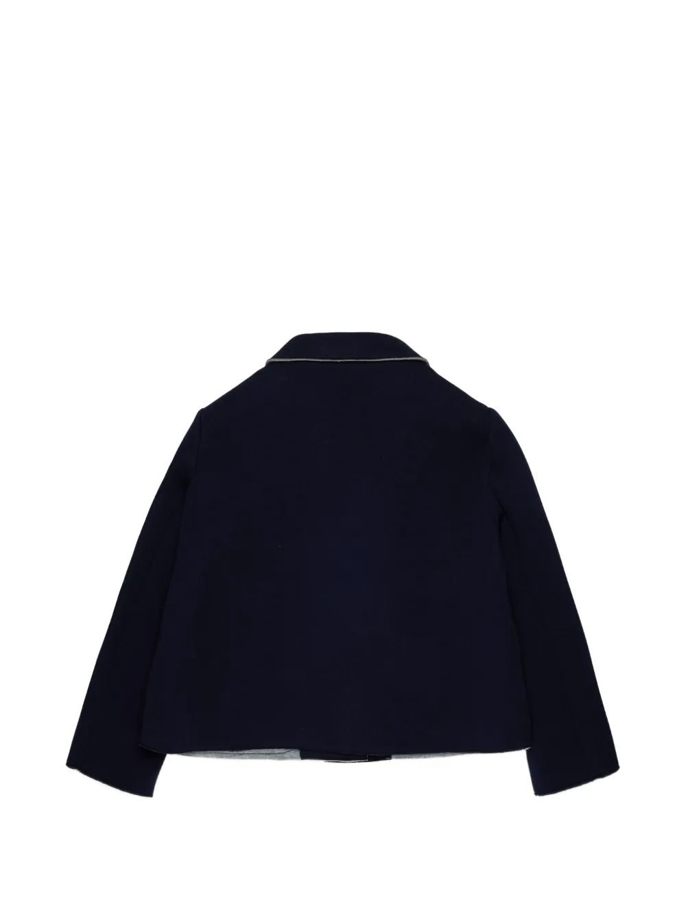 Marni Kids Blazer met logo Blauw