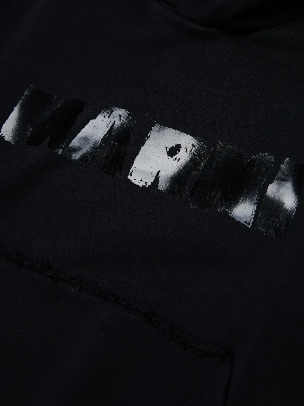 Marni Kids Sjaal met logoprint Zwart