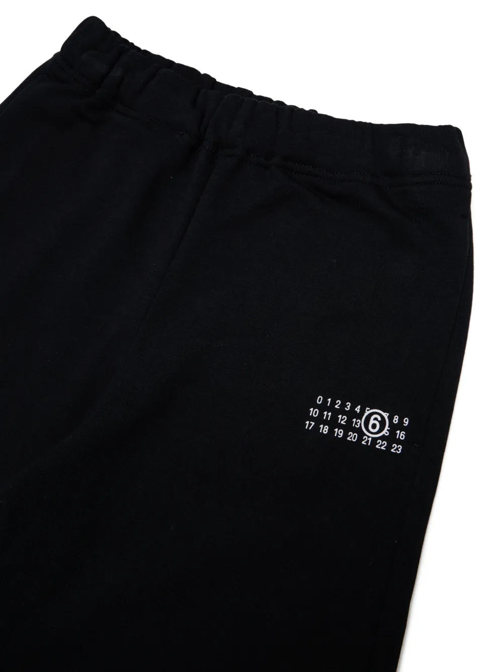 MM6 Maison Margiela Kids Trainingsbroek met logoprint Zwart