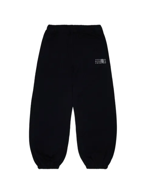 MM6 Maison Margiela Kids pants con logo estampado