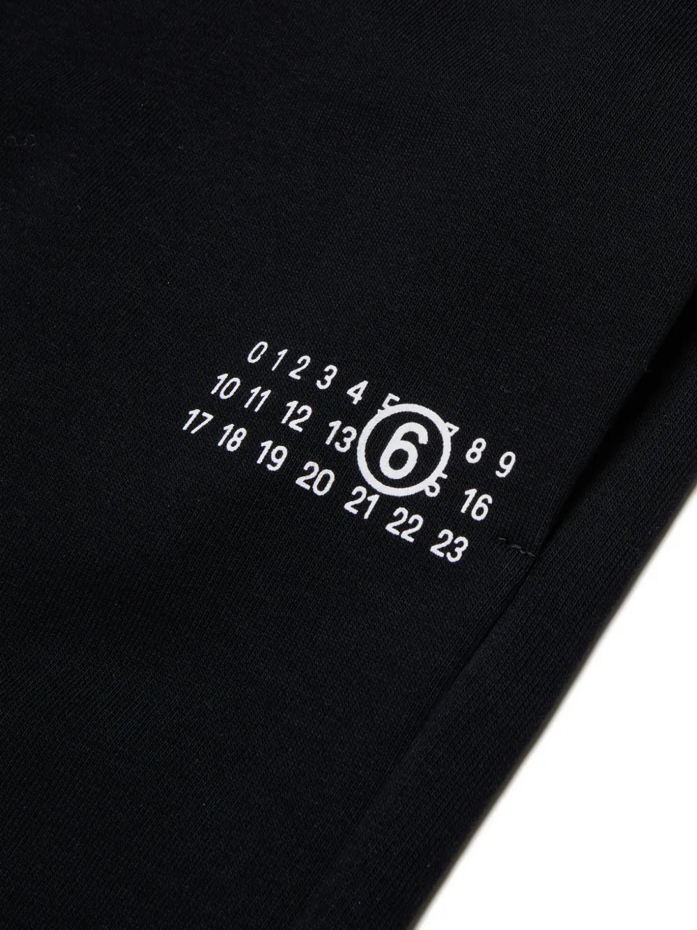 MM6 Maison Margiela Kids Trainingsbroek met logoprint Zwart