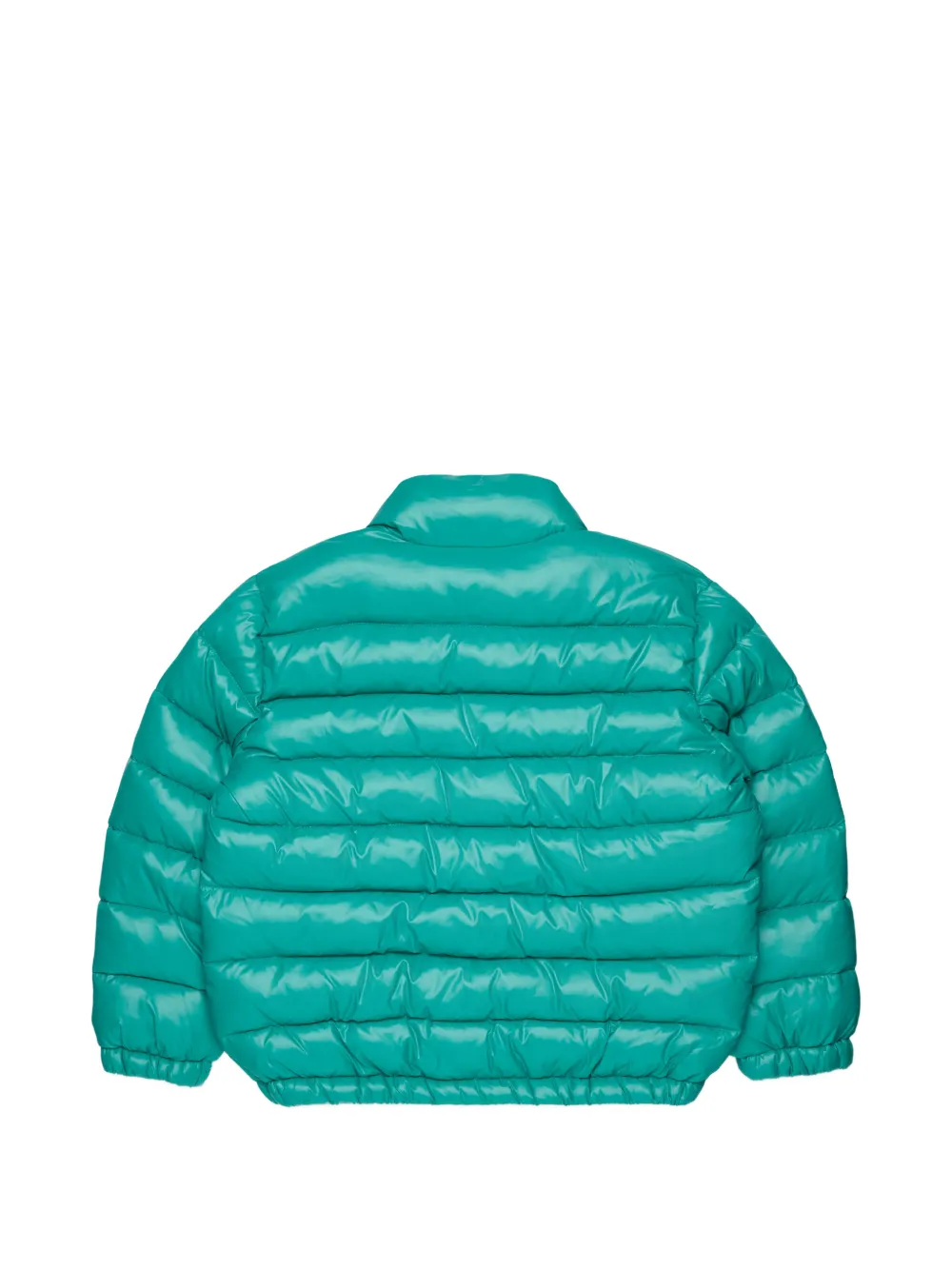 Marni Kids Gewatteerd jack met logoprint Groen