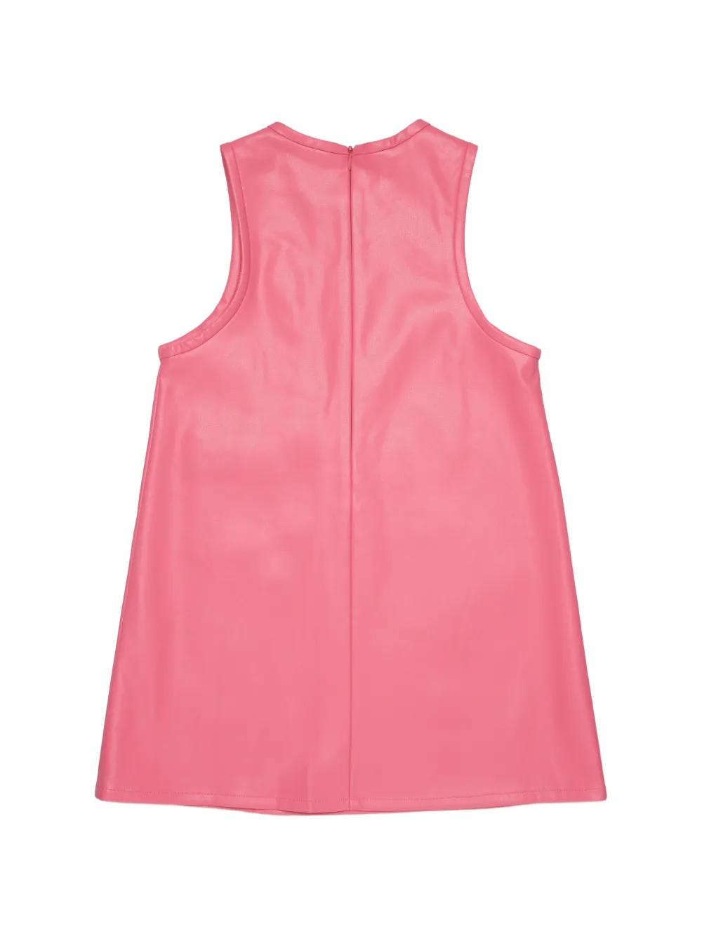 Marni Kids Mouwloze jurk met opgestikte zak Roze