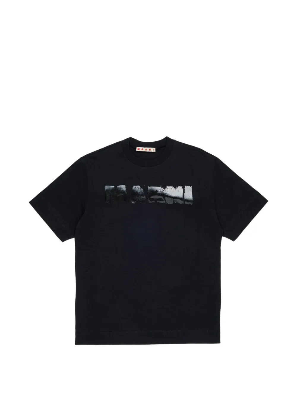Marni Kids T-shirt con logo - Nero