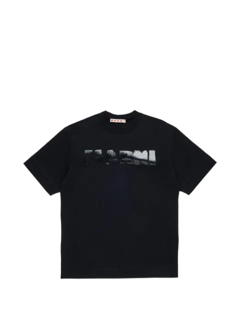 Marni Kids playera con logo estampado