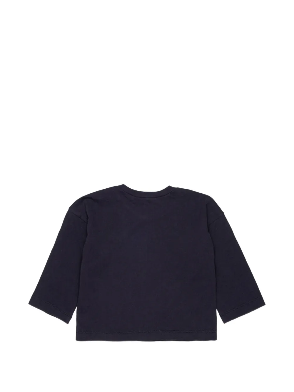 Marni Kids T-shirt met bloemenprint Blauw