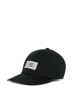 MM6 Maison Margiela Kids logo-patch baseball cap