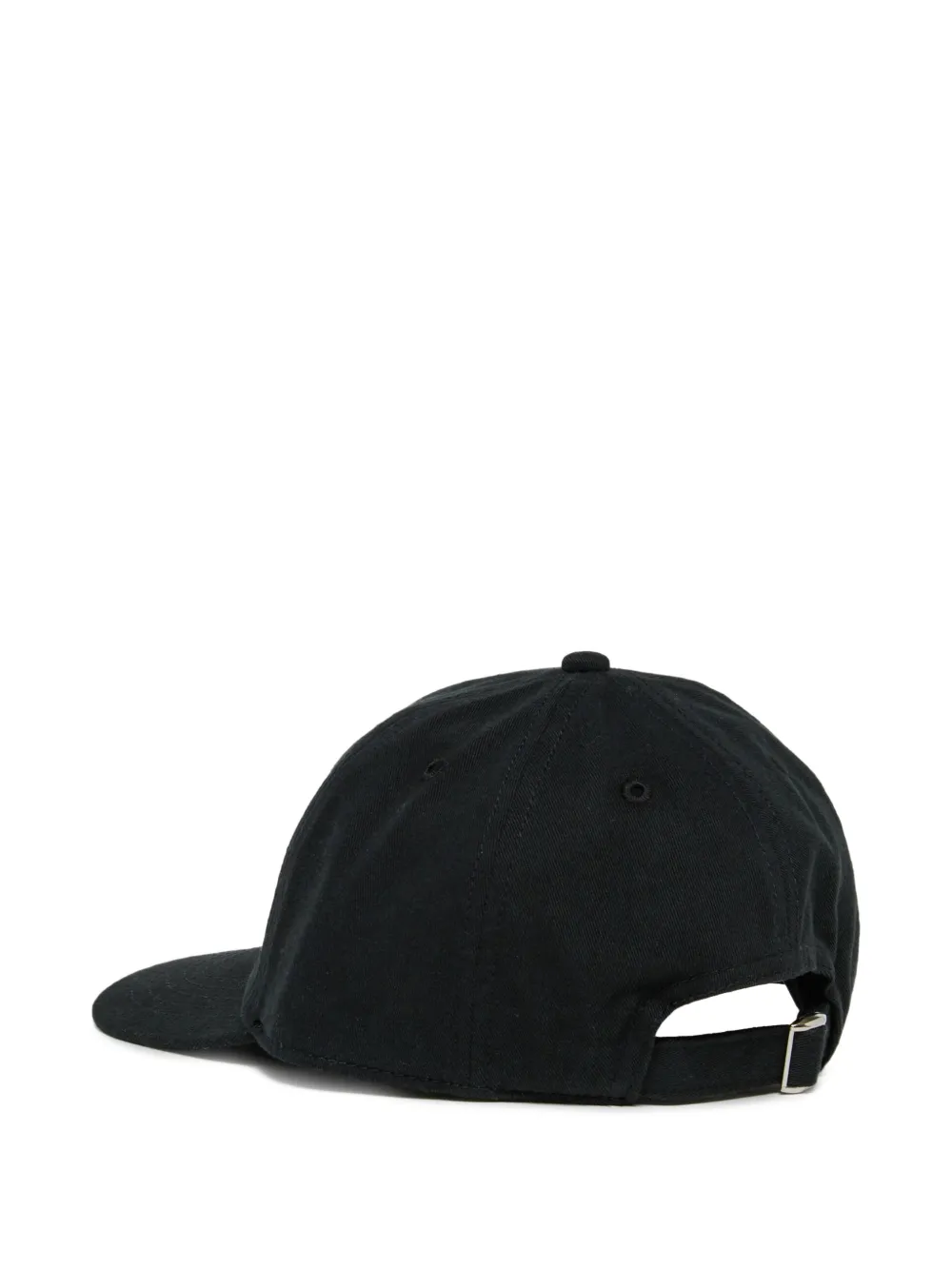 MM6 Maison Margiela Kids Honkbalpet met logopatch Zwart