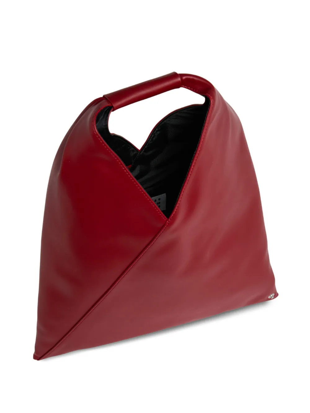 MM6 Maison Margiela Kids Japanese kleine driehoekige shopper Rood