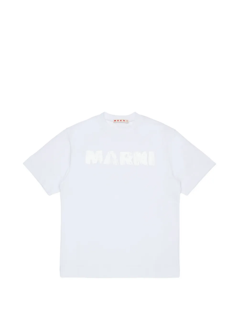 Marni Kids T-shirt con logo - Bianco