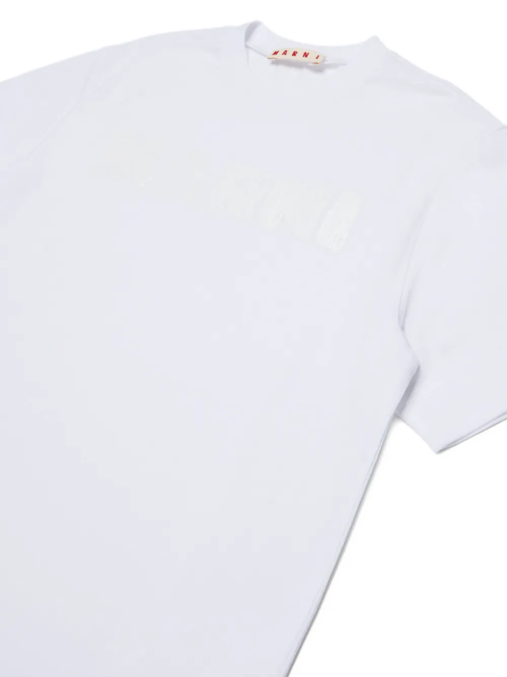 Marni Kids T-shirt met logoprint Wit